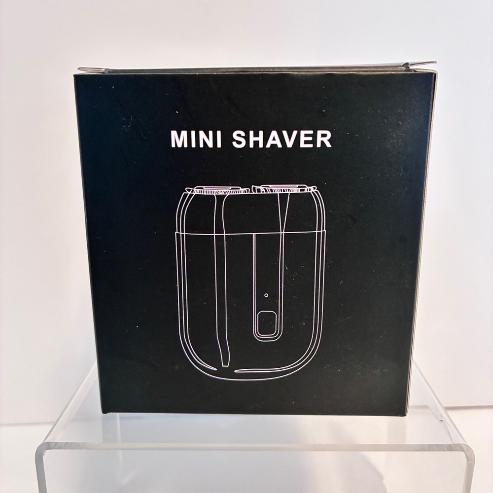 Mini Electric Shaver Silver Model SJ-601 New In Box